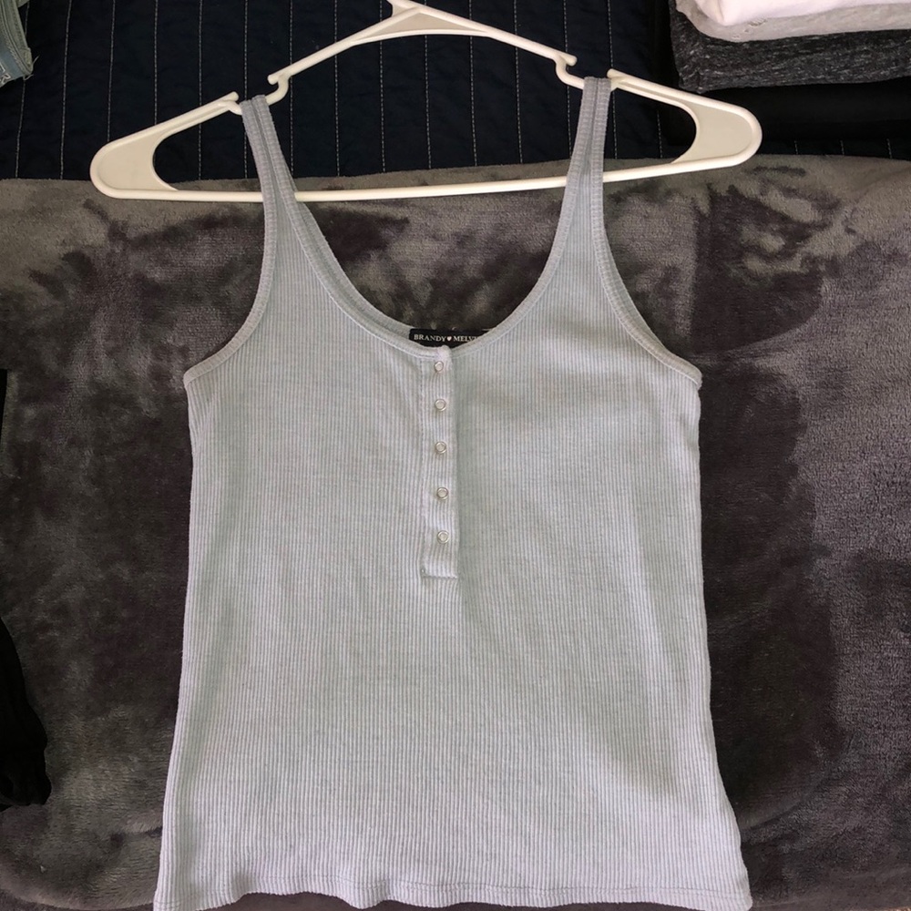Brandy Melville Baby Blue Tank Top